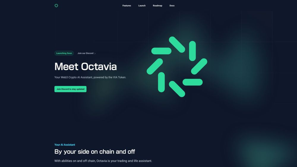 Octavia - Your crypto AI Assistant