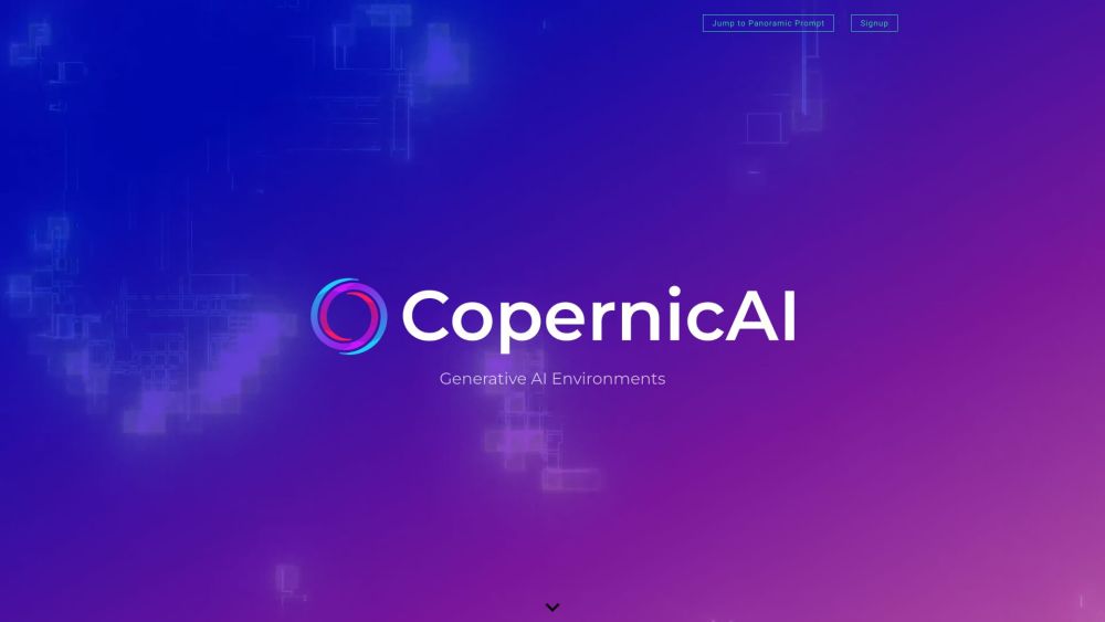 CopernicAI | Generative AI Environments Website-Screenshot