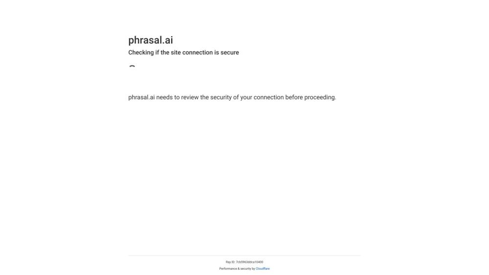 Phrasal.ai Website screenshot