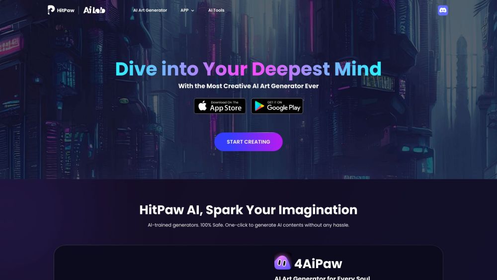 HitPaw AI Art Generator