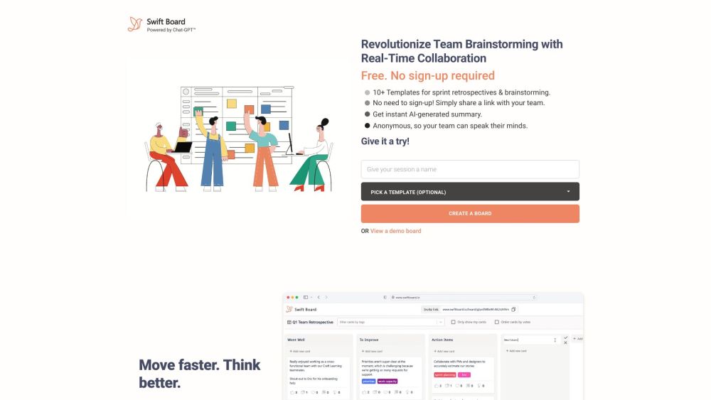 Swift Board: Agile Project Management & Instant Team Collaboration ...