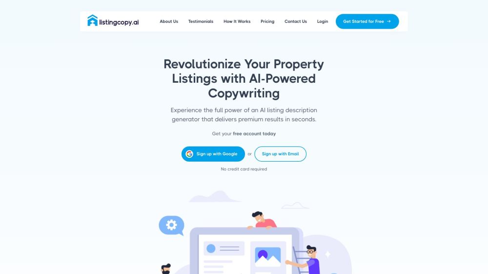 listingcopy.ai Website screenshot