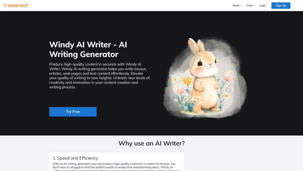 WindyBot AI Writer, Art & Image Generator