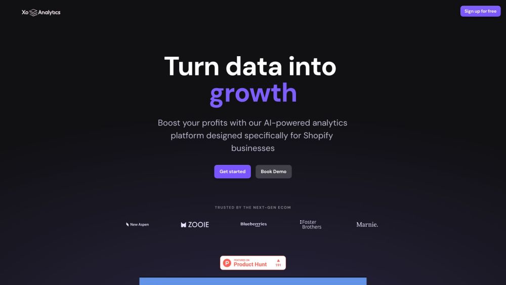 XO Analytics - AI-Powered Ecom Analytics Platform