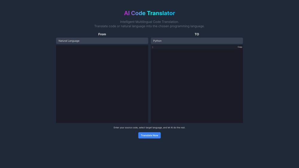 AI Code Translator Online Free 🤖