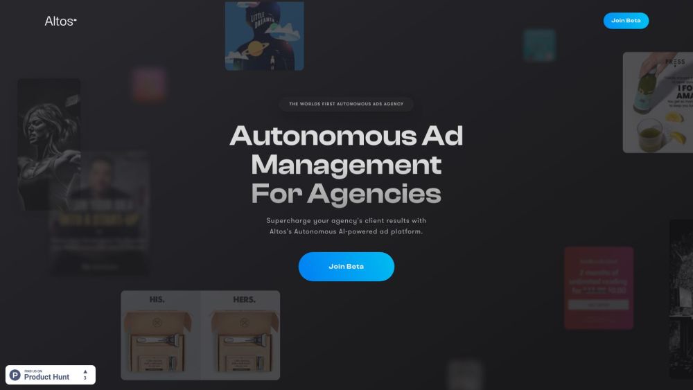 Altos - Autonomous Ad Management For Agencies