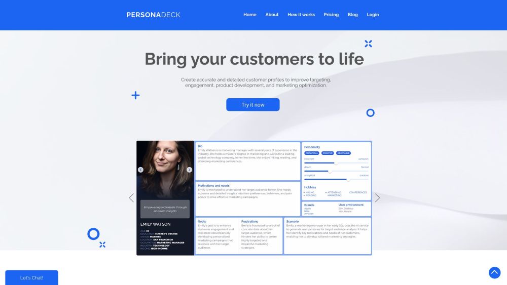 Personadeck.io