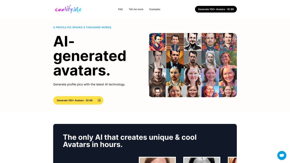 CoolifyMe Website screenshot