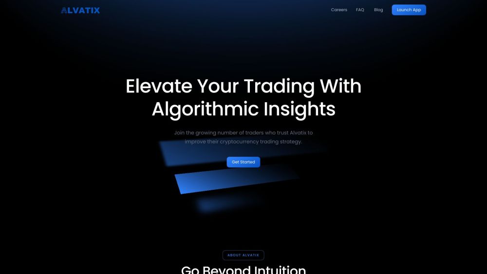 Alvatix Website screenshot