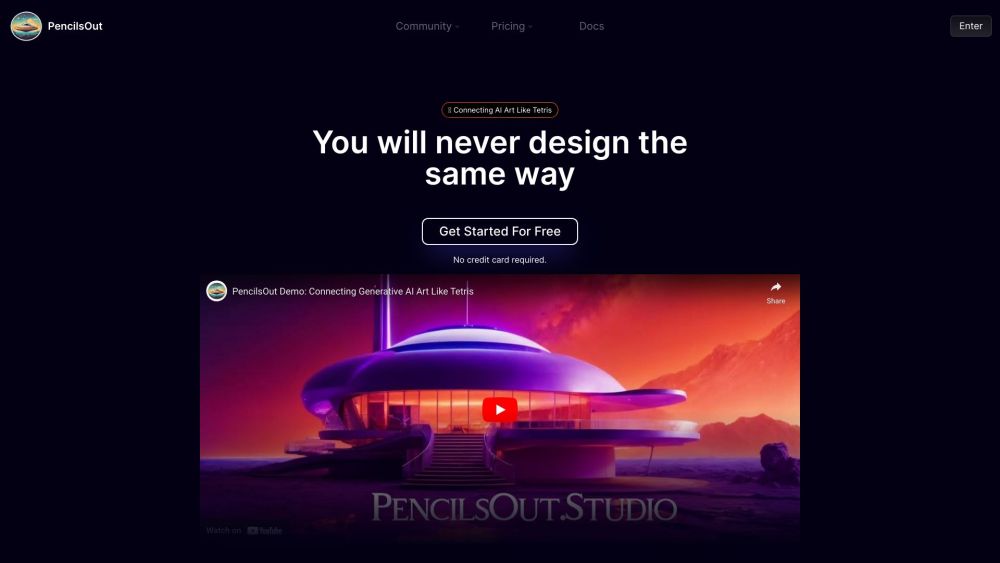 PencilsOut Website screenshot