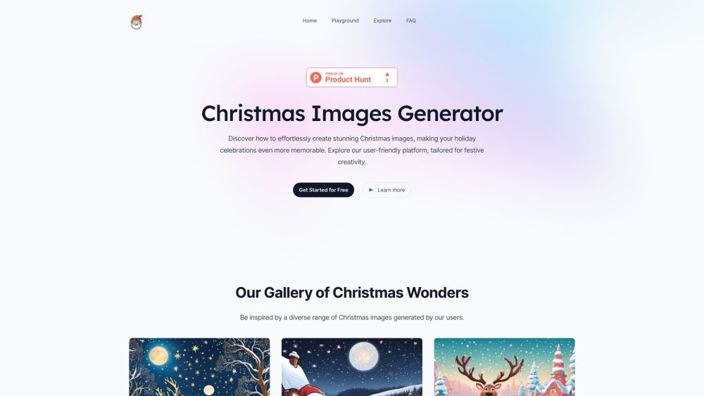 Christmas Images Generator