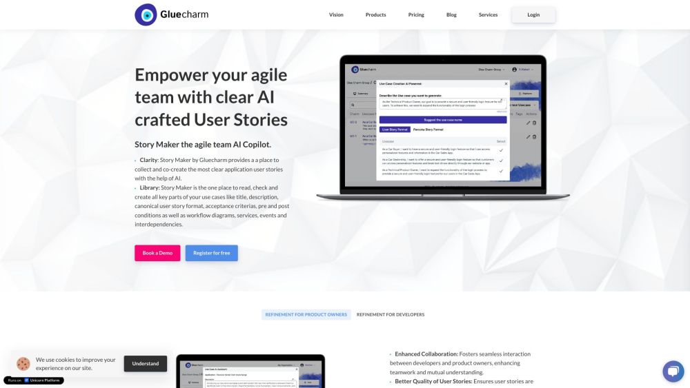 Gluecharm | Story Maker & More