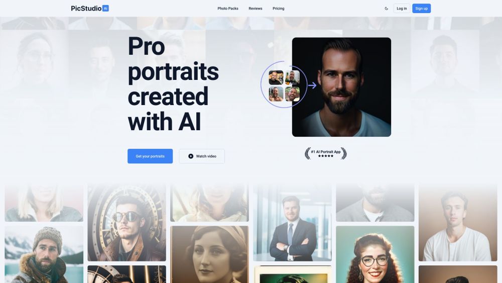 PicStudio.AI Website screenshot