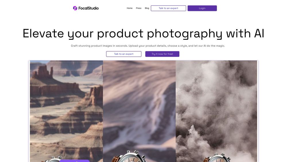 FocalStudio: AI-Powered Product Photography