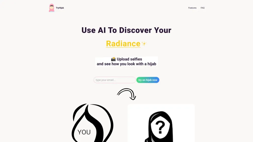 Discover Your Radiance Website screenshot