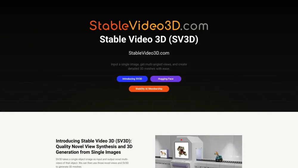 Stable Video 3D