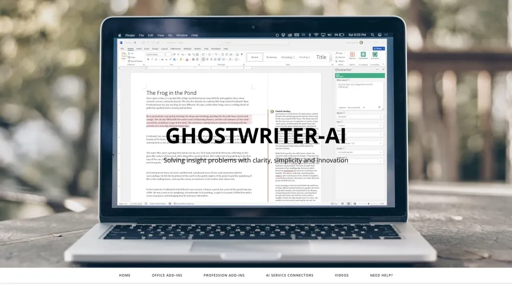 Ghostwriter Add-ins for Microsoft Office