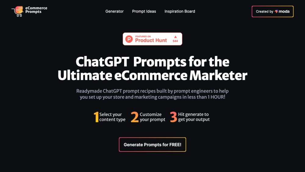 eCommerce ChatGPT Prompts