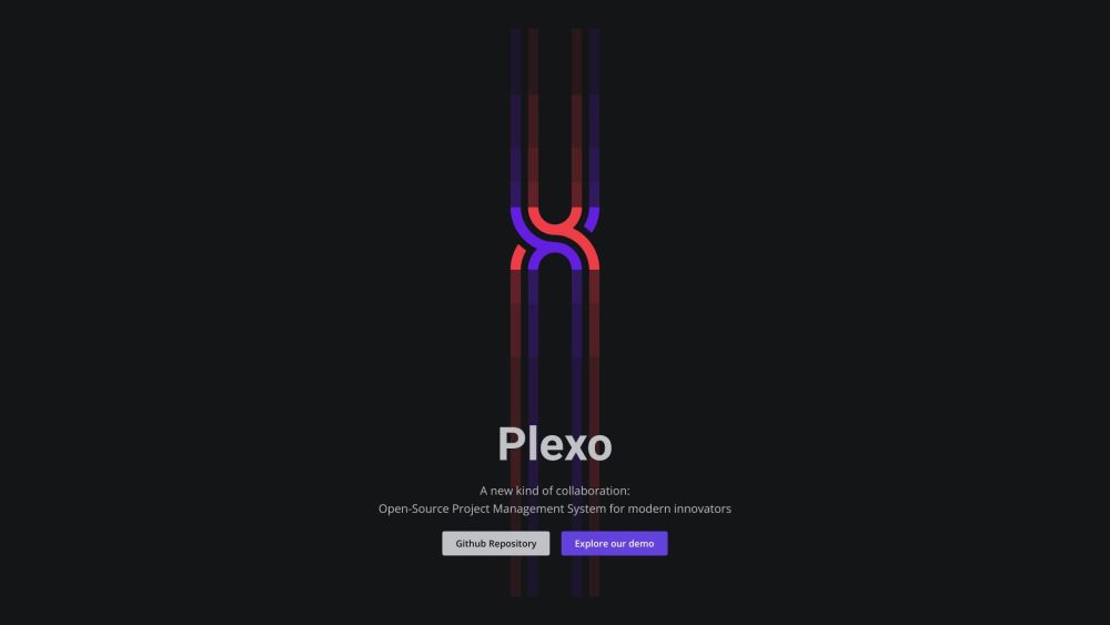 Plexo Website screenshot