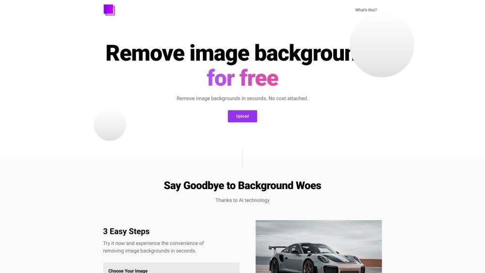 RemoveBG | Remove Image Backgrounds For Free