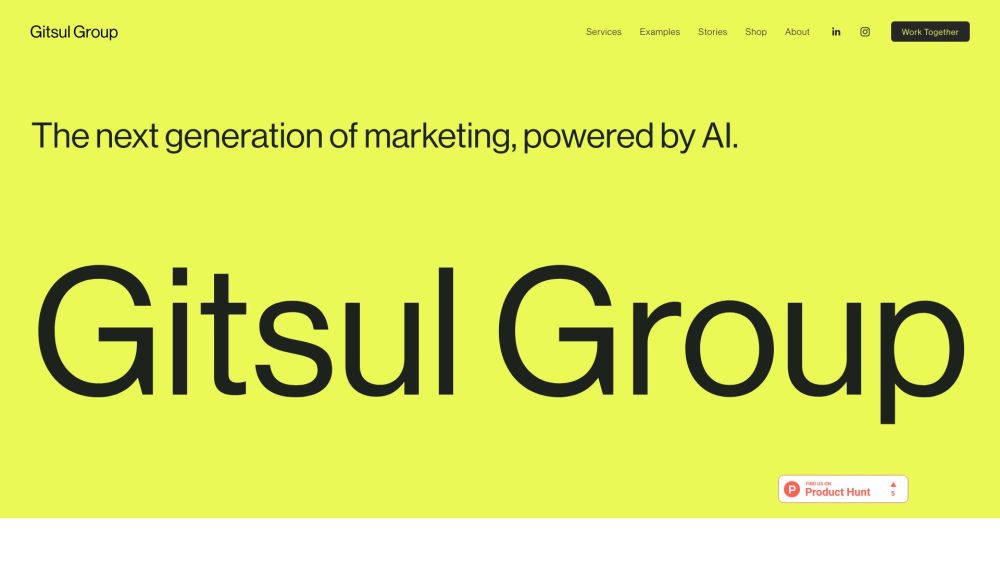 Gitsul Group Website screenshot