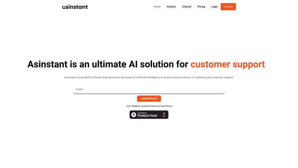 AsInstant - AI for Customer Support & Marketing