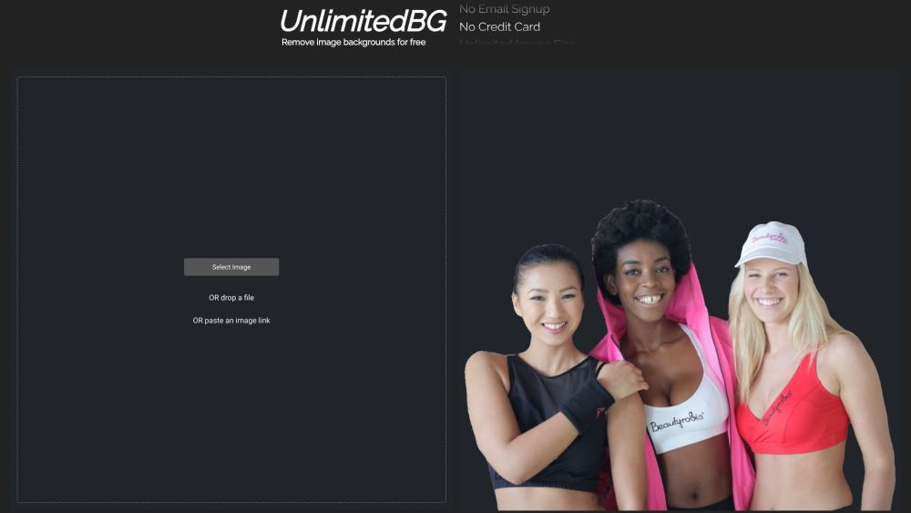 UnlimitedBG Website screenshot