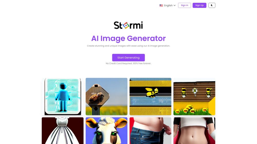 Stormi AI - Free AI Art generator