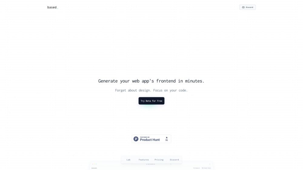 Based - No-design UI builder for devs