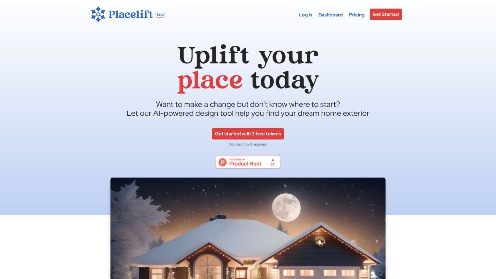 Placelift Website screenshot