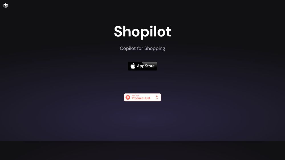 Shopilot Website screenshot