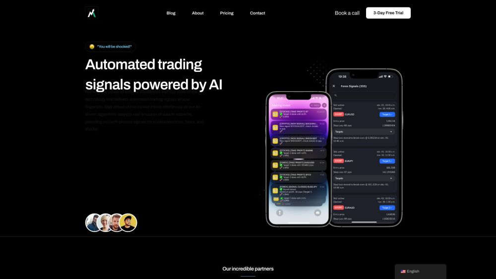 Making Invest Website screenshot