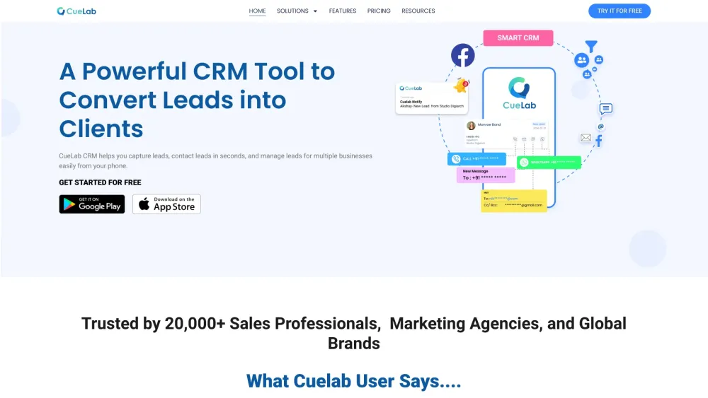 CueLab CRM