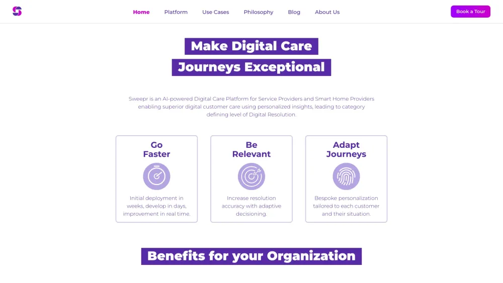 Sweepr - Digital Customer Care