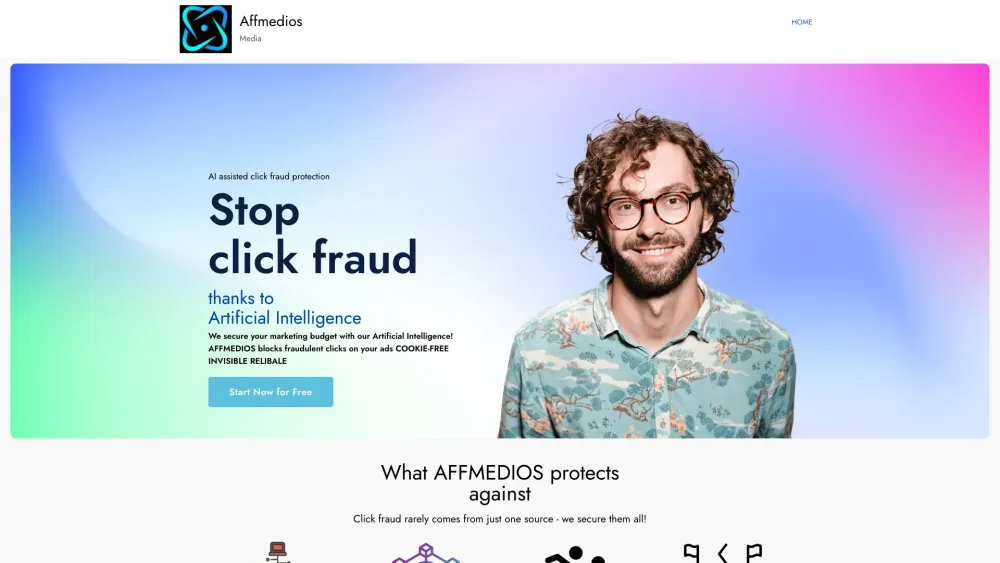 Affmedios - Media Website Screenshot