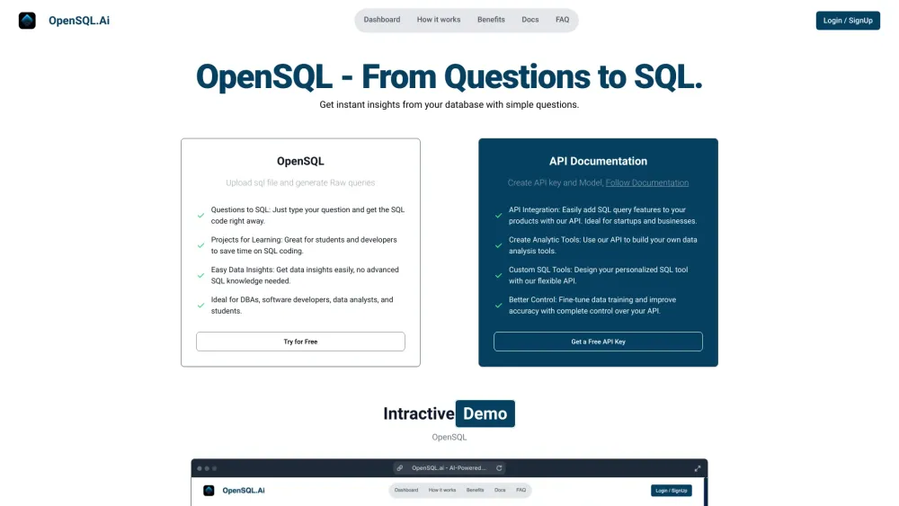 OpenSQL.ai