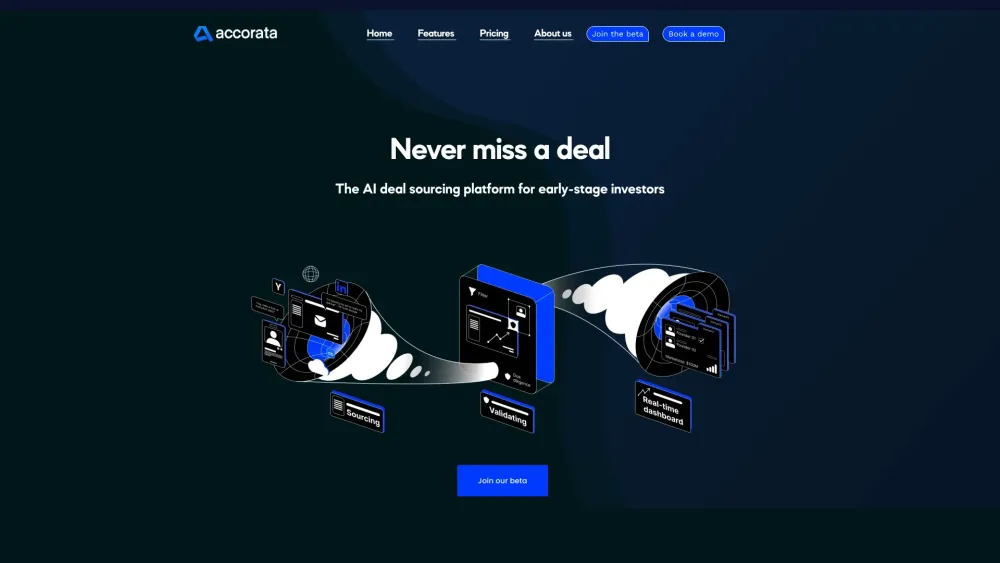 Accorata Website screenshot