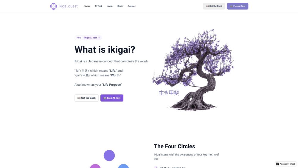 ikigai.quest Website screenshot