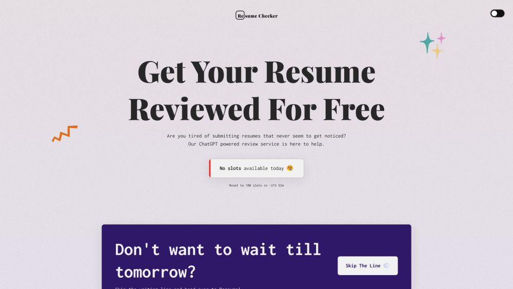 AI Powered Resume Checker