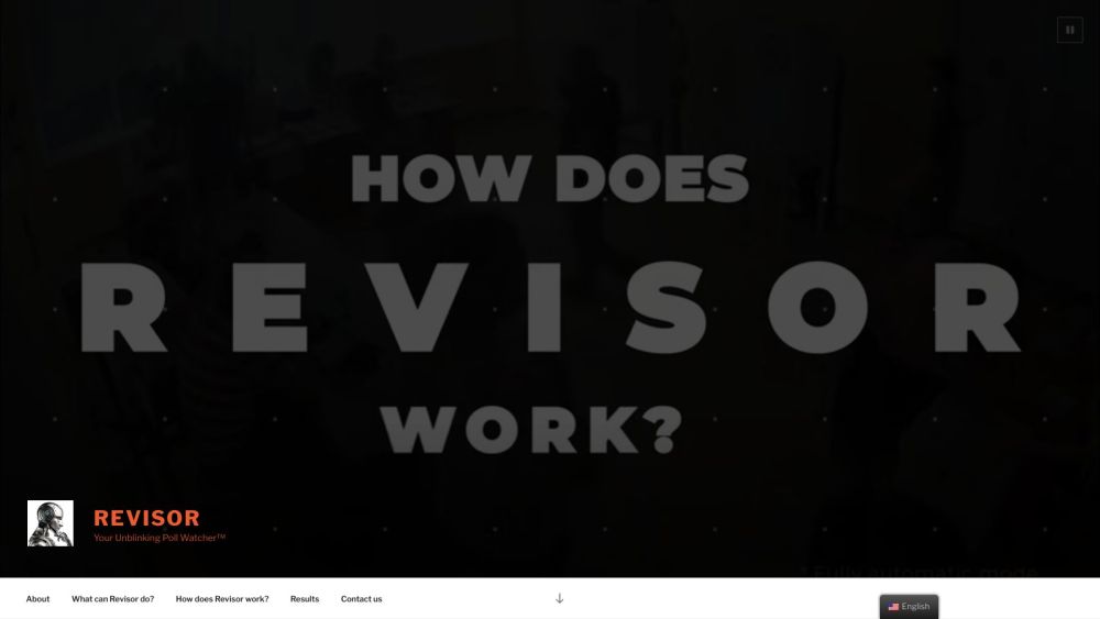 REVISOR - Your Unblinking Poll Watcher