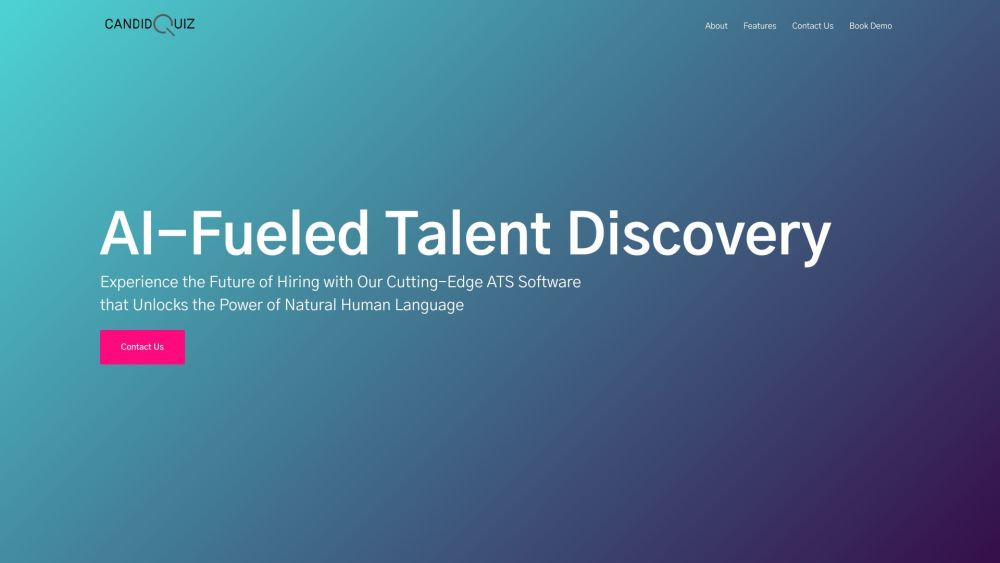 Candidquiz - AI-Fueled Talent Discovery