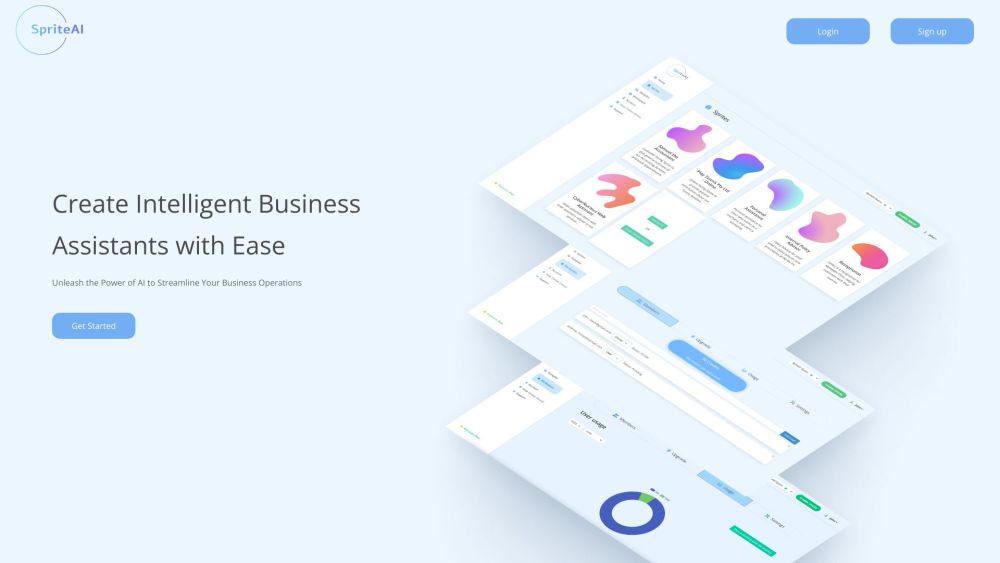 Sprite AI Website screenshot