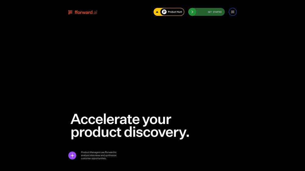 fforward Website screenshot