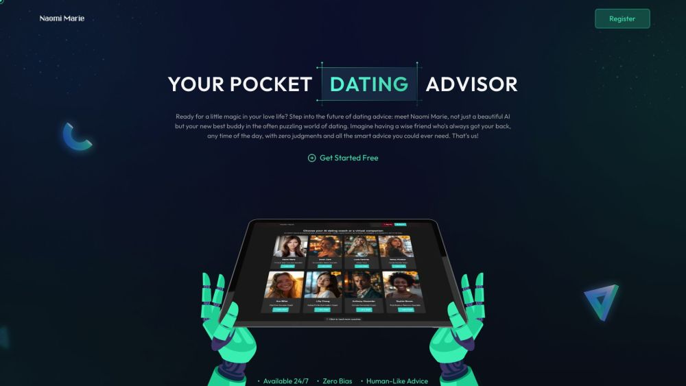 Naomi Marie - Your 24/7 AI Dating Coach & Virtual Companion