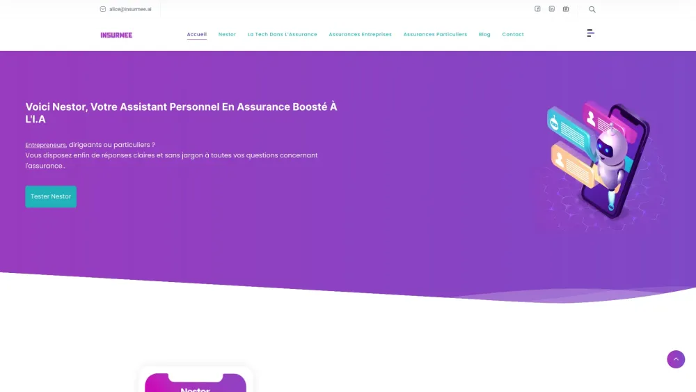 Insurmee Website screenshot