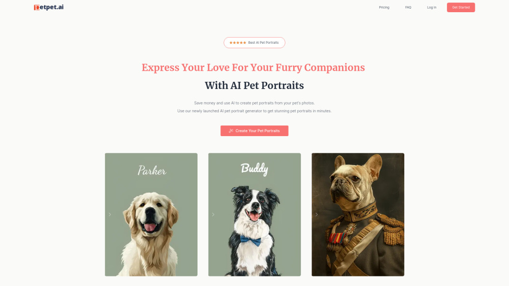 PetPet | Custom Pet Portraits | Pet Portrait Painting