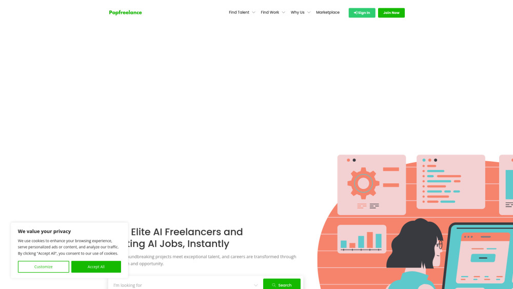 Popfreelance - AI Freelance Marketplace