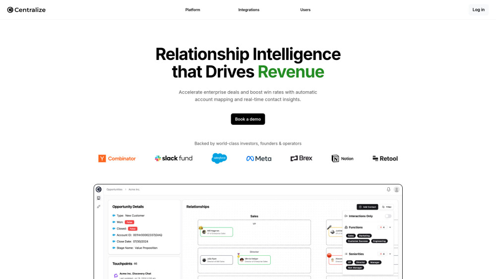 AI-Powered Relationship Intelligence Platform