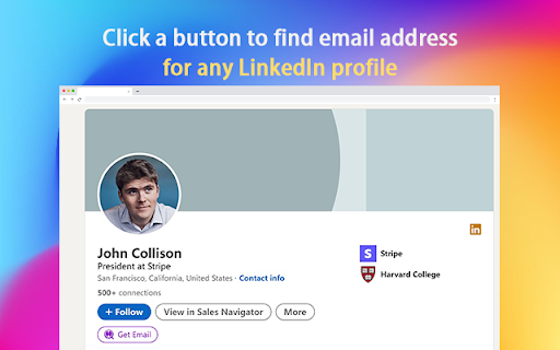 LinkedIn Email Scraper - Chrome Extension