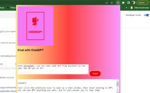 ChromeGPT - Chrome Extension